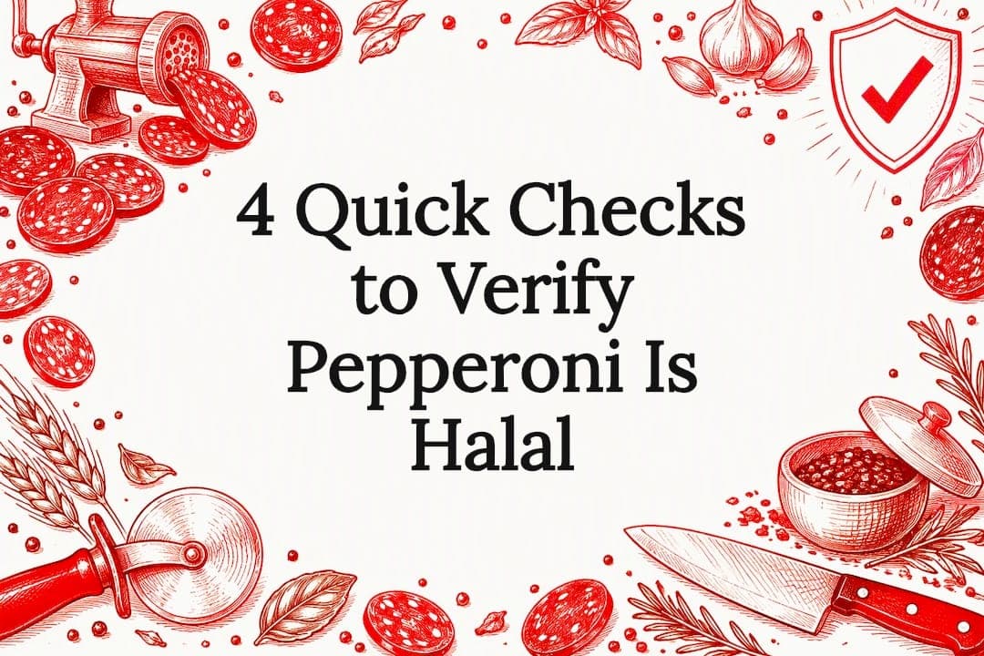 4 Quick Checks to Verify Pepperoni Is Halal