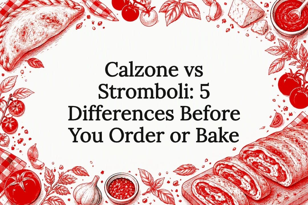 Calzone vs Stromboli: 5 Differences Before You Order or Bake