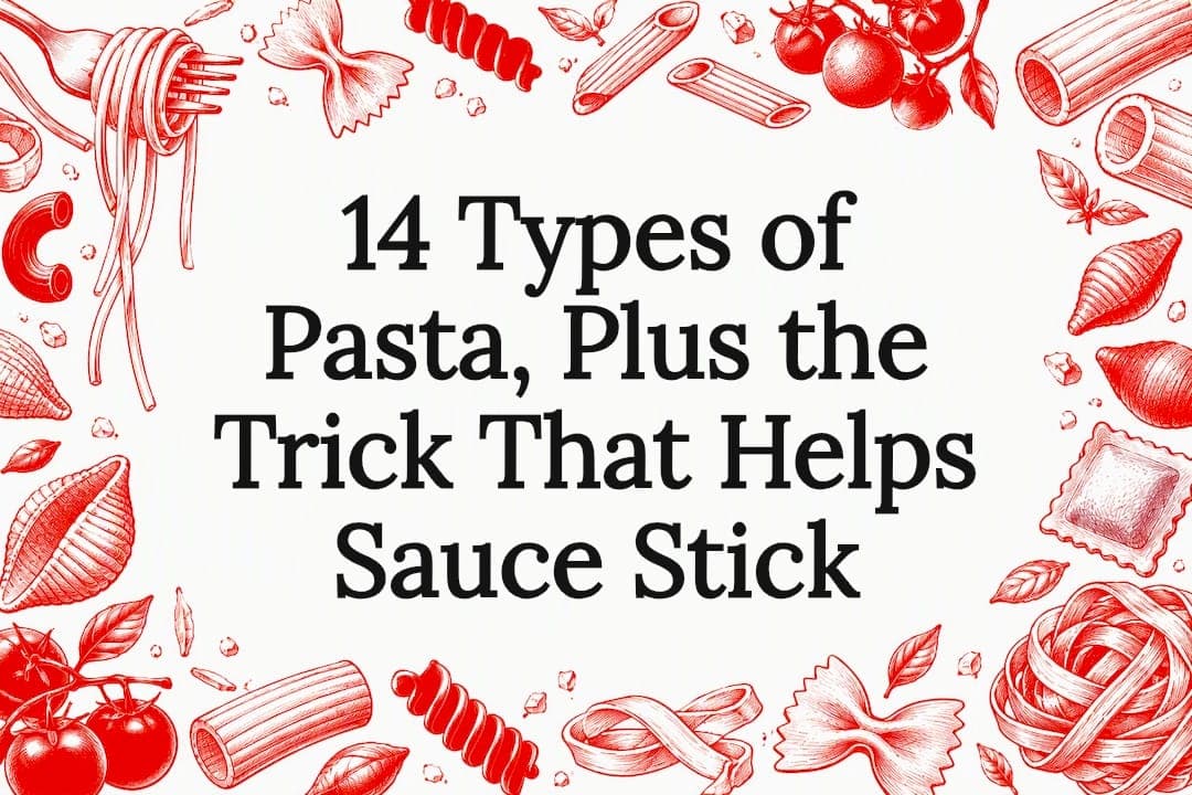 14 Types of Pasta, Plus the Trick That Helps Sauce Stick
