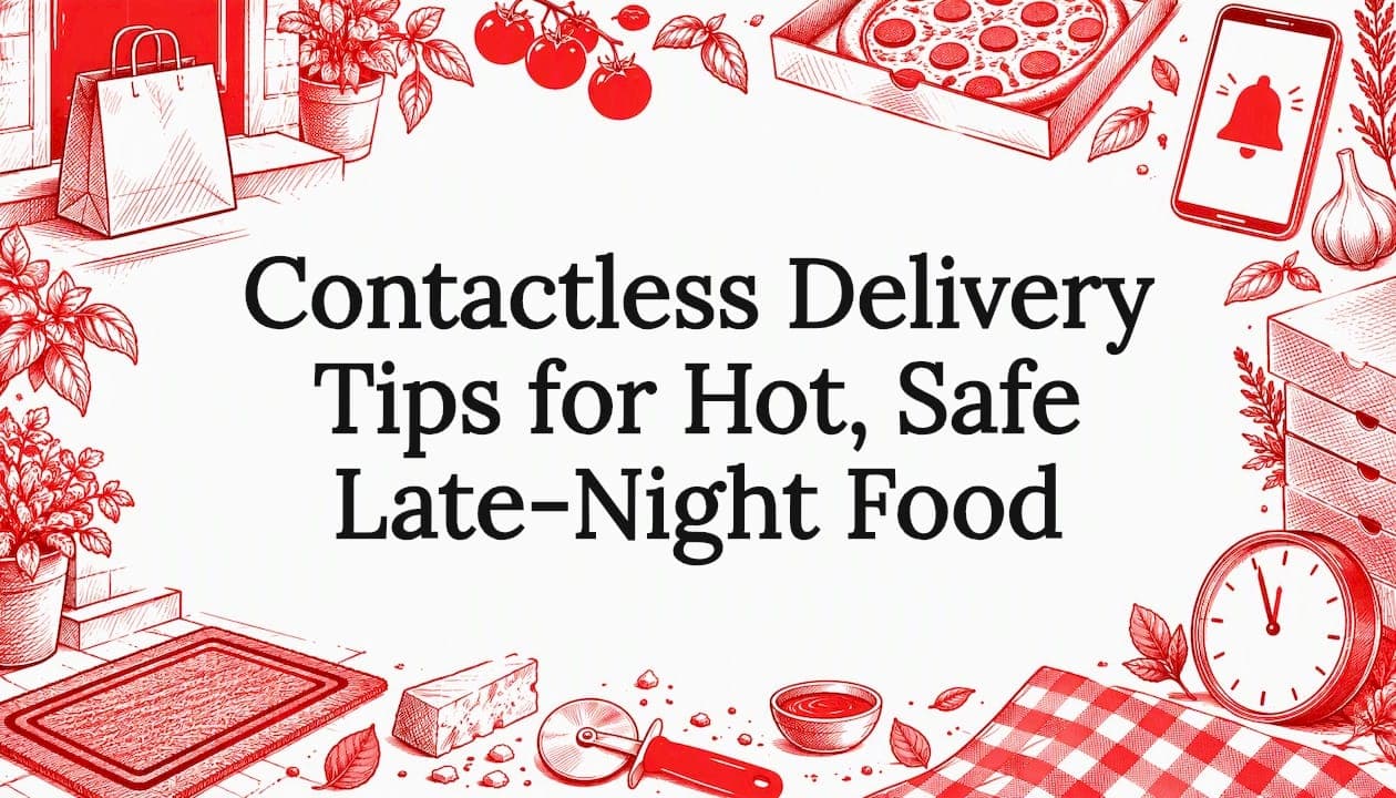 Contactless Delivery Tips for Hot, Safe Late-Night Food