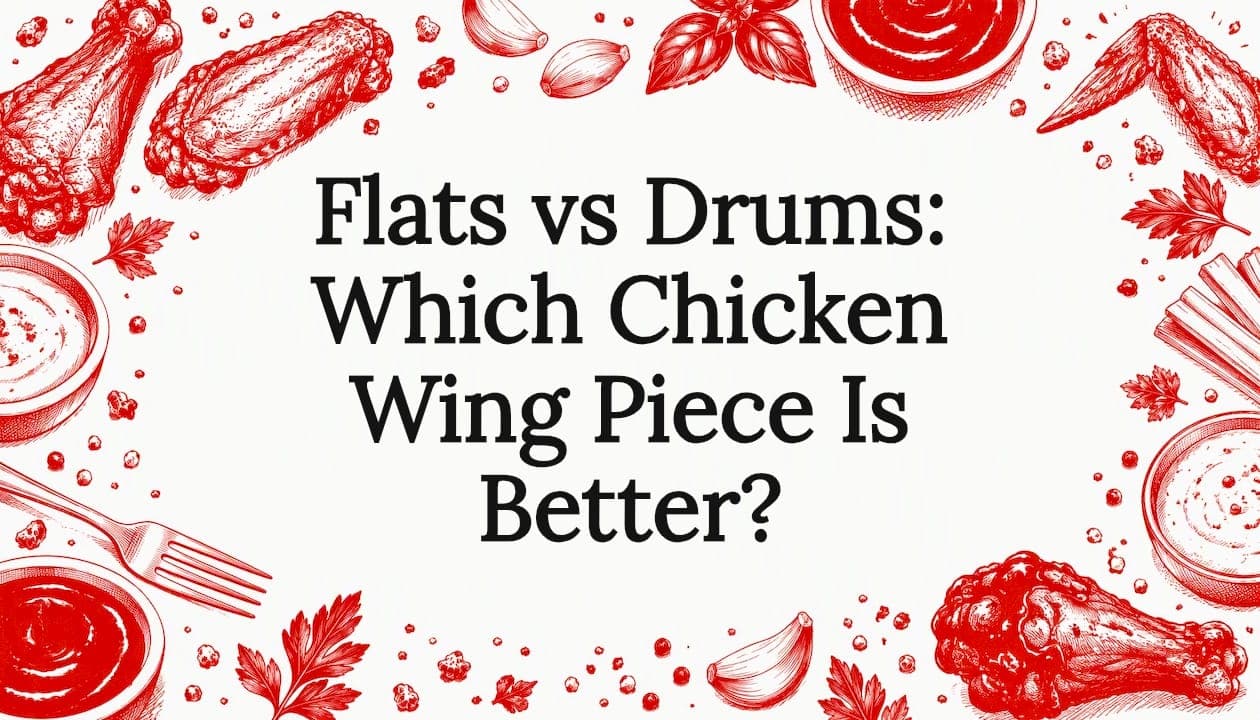 Flats vs Drums: Which Chicken Wing Piece Is Better?