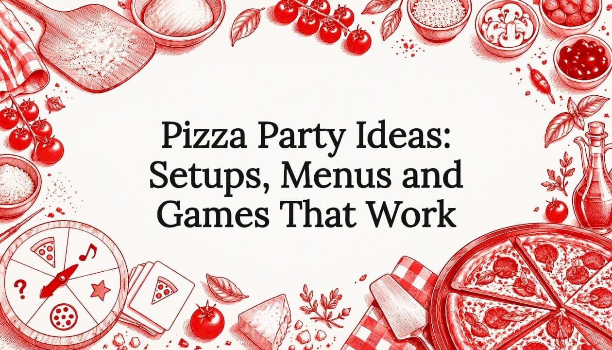 Pizza Party Ideas: Setups, Menus and Games That Work