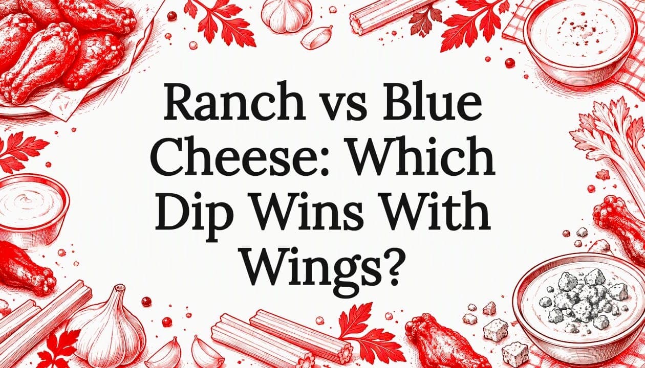 Ranch vs Blue Cheese: Which Dip Wins With Wings?
